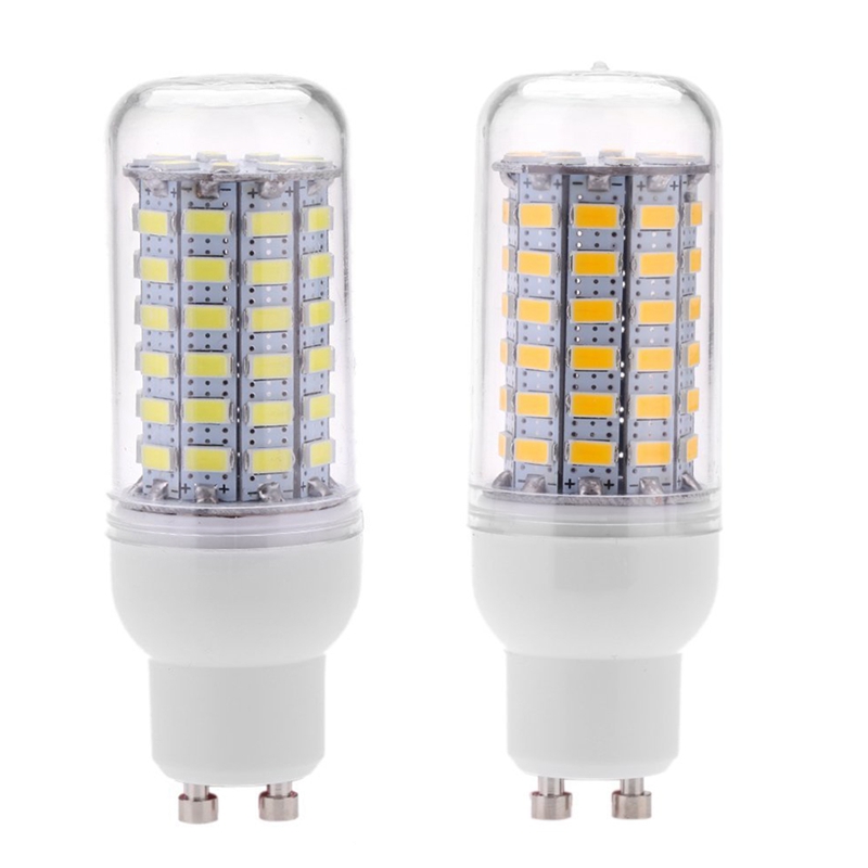 2X GU10 10W 5730 SMD 69 LED 전구 LED 옥수수 빛 LED 램프 에너지 절약 360 학위 200-240V 화이트 & 따뜻한 화이트